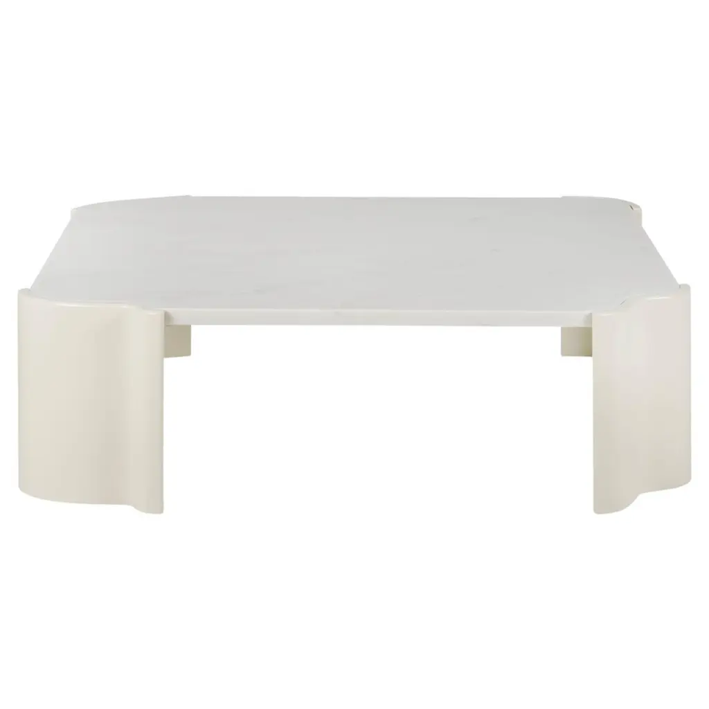 Mid-Century Modern Salemas Coffee Tables Calacatta Marble Handmade By Greenapple