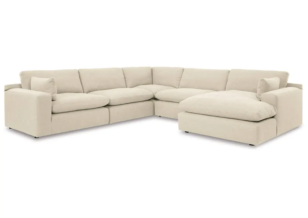 Elyza 5-Piece Sectional With Chaise