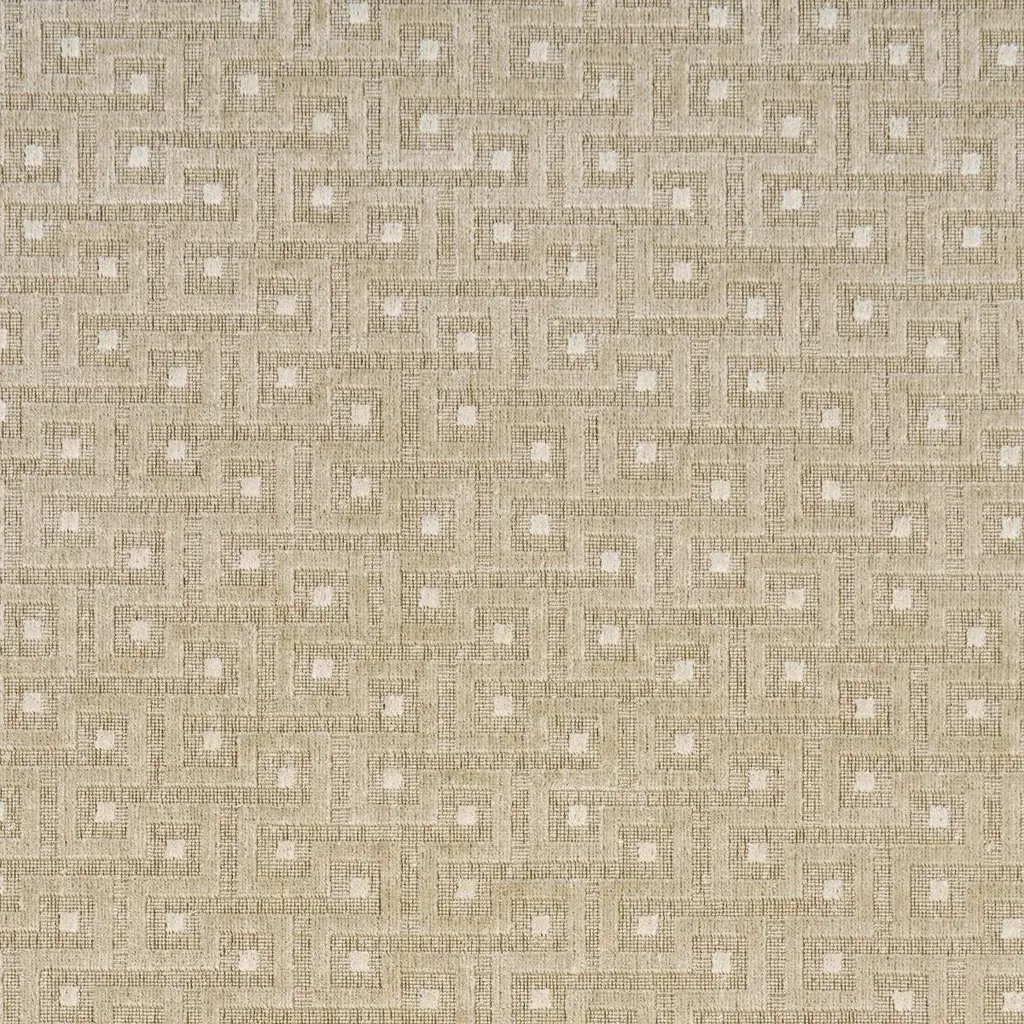 Schumacher Lalano Linen Velvet Fabric In Natural