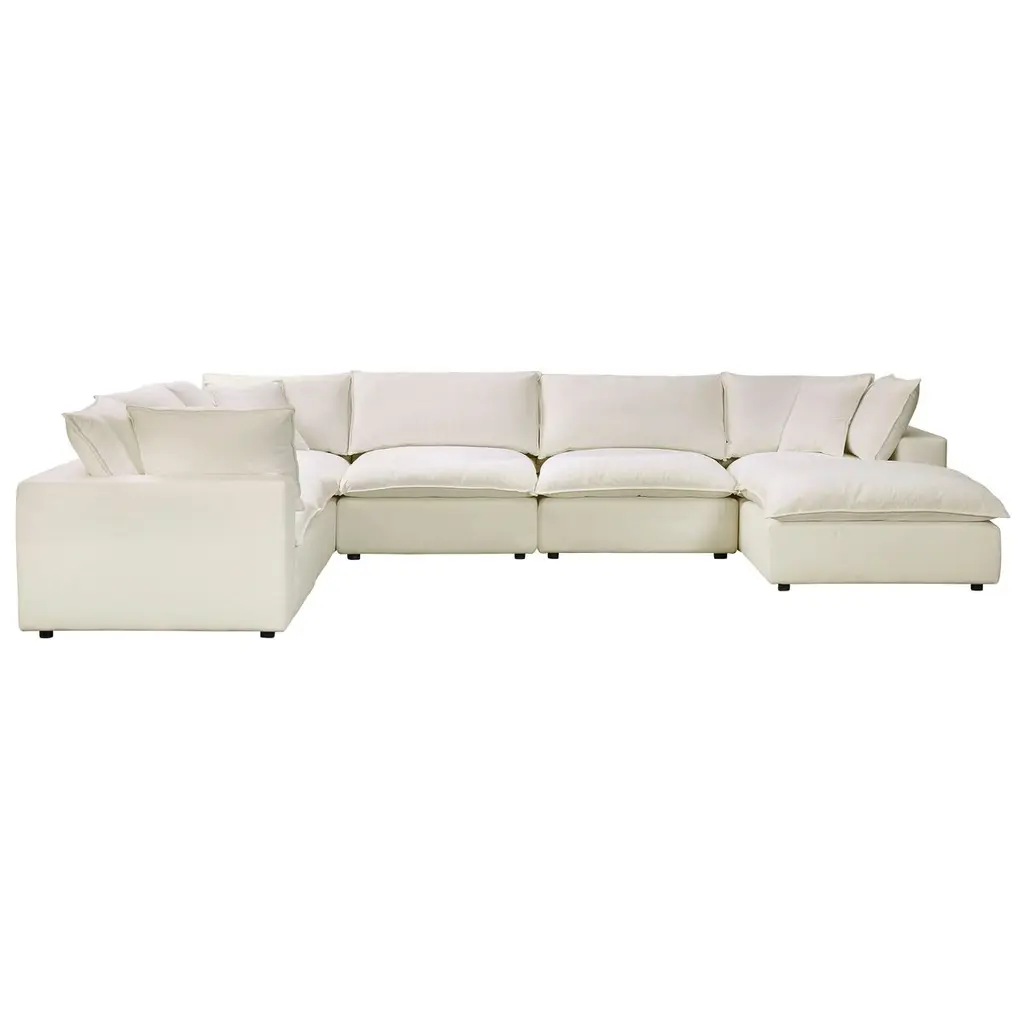 Benji Performance Modular 7-pc Chaise Sectional