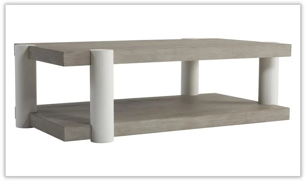 Bernhardt Trianon Rectangular Cocktail Table With Adjustable Glides