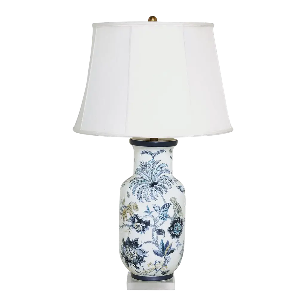 Williamsburg For Port 68 Braganza Blue Lamp