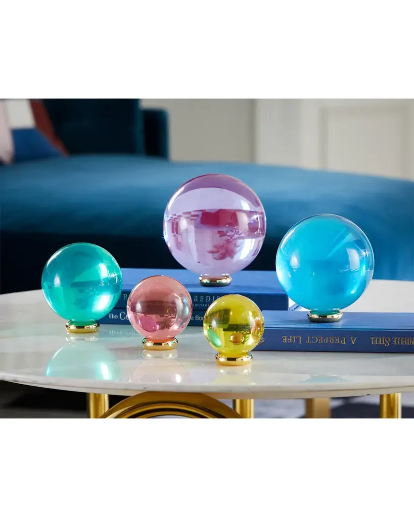 Jonathan Adler Multicolor Acrylic Orb 5-Piece Set | Horchow