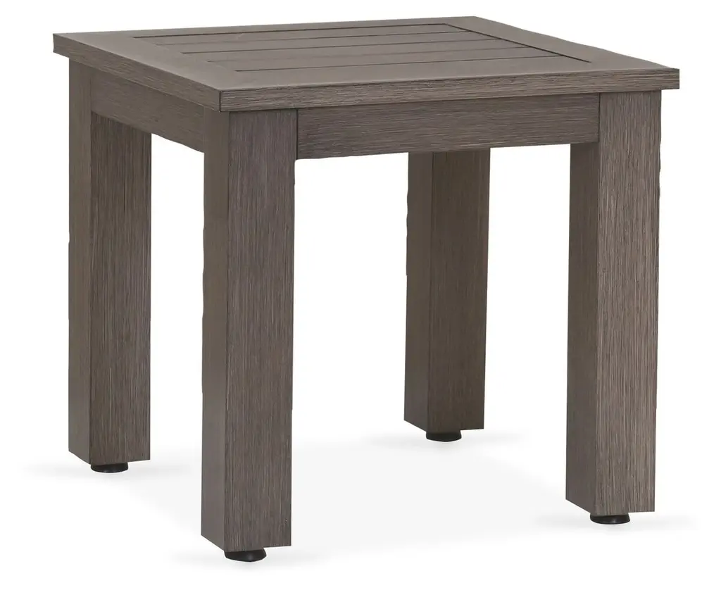 Farren Outdoor Side Table, Driftwood