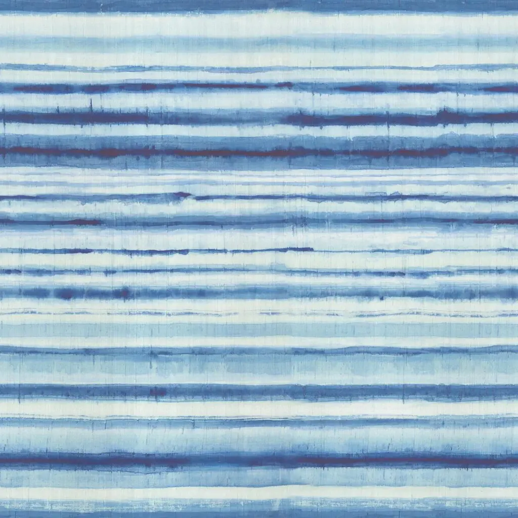 Boråstapeter Habotai Stripe Wallpaper In Indigo - 6 Panel Set