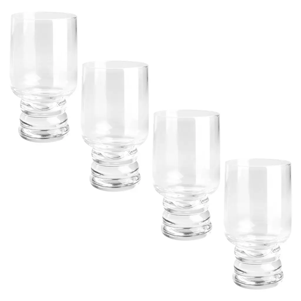 Karma Lexi Cafe Set - Clear - Set Of 4