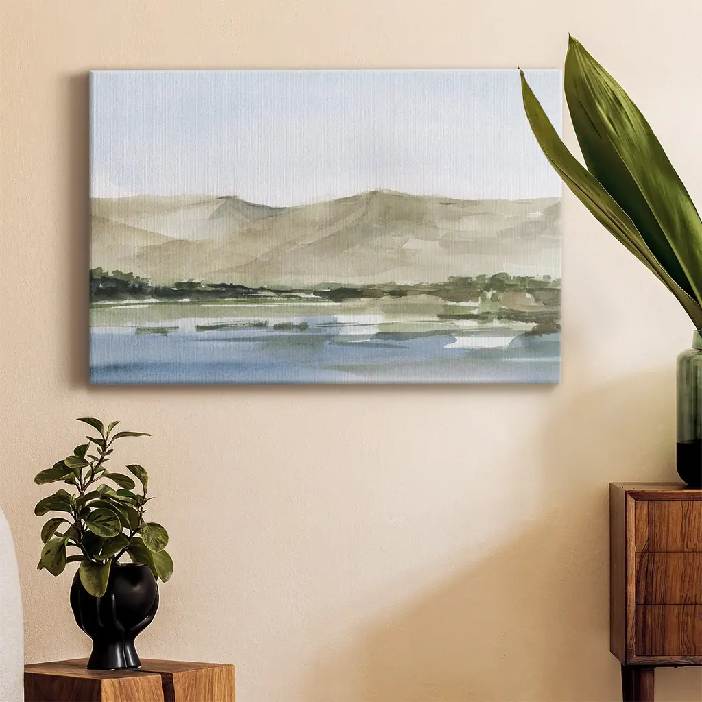 Desert Mountains I Premium Gallery Wrapped Canvas - Ready To Hang - 24x36