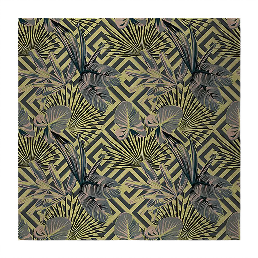 Jungle Dream 2 Fabric Wall Covering By Chiara Mennini For Midsummer-Milano