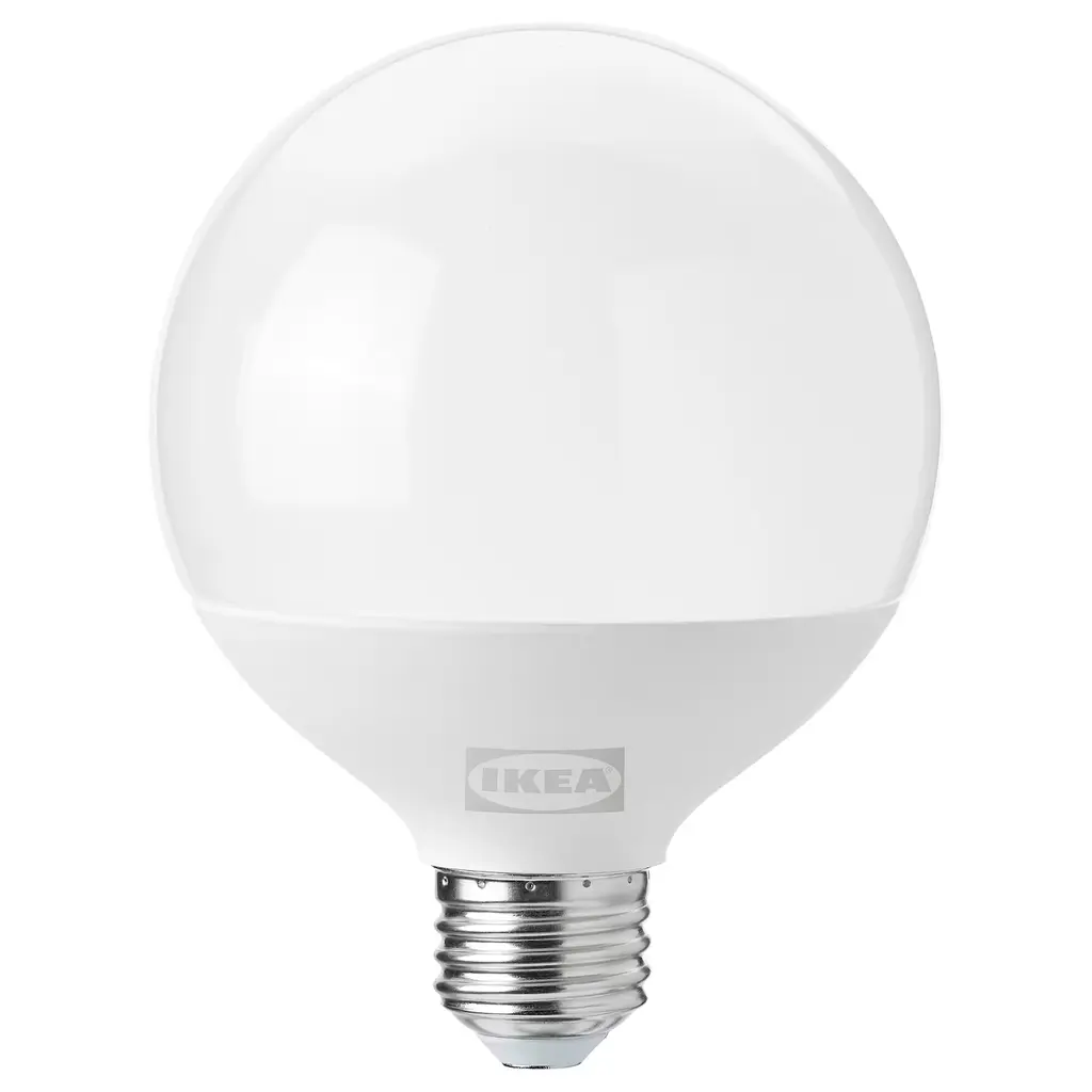 Solhetta Led Bulb E26 1600 Lumen - Dimmable/globe Opal 4 "