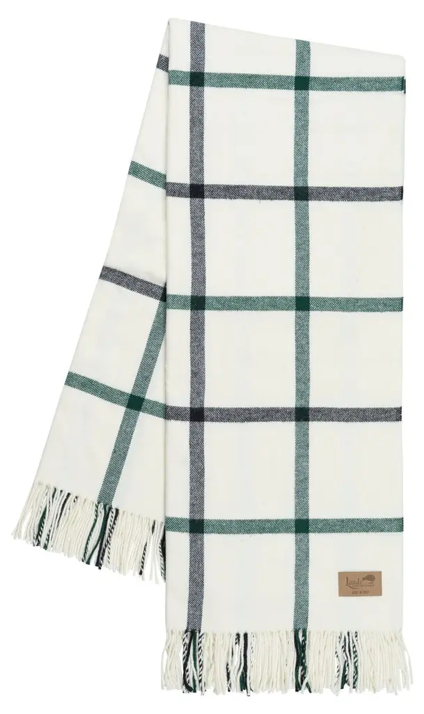 Tattersall Plaid Throw
