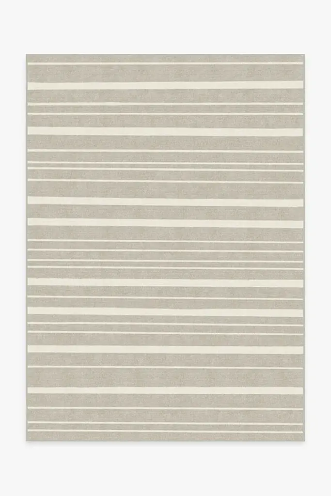 Hudson Stripe Stone Rug