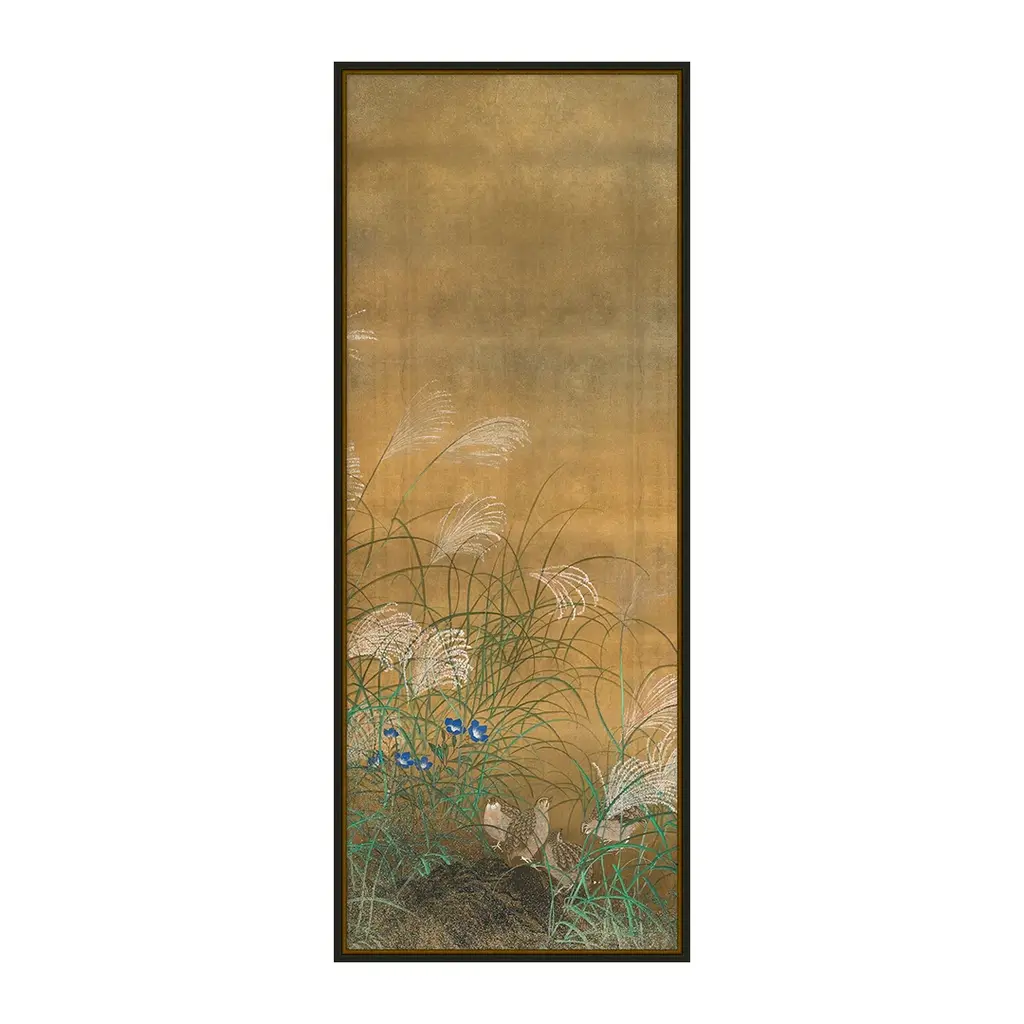 Quail And Plume Grass 3