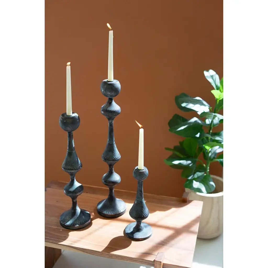Jayraj 23" H Metal Tabletop Candlestick