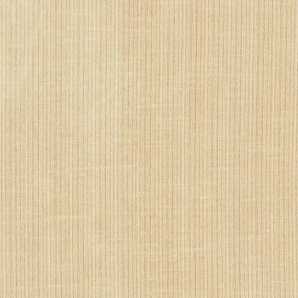 Schumacher Antique Strie Velvet Fabric In Sand