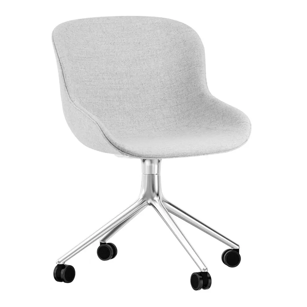 Hyg Chair With 4 Wheels, Swivel, Aluminium - Synergy 16