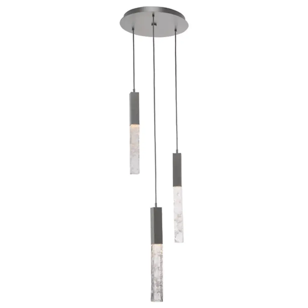Axis Led Round Multi-Light Pendant