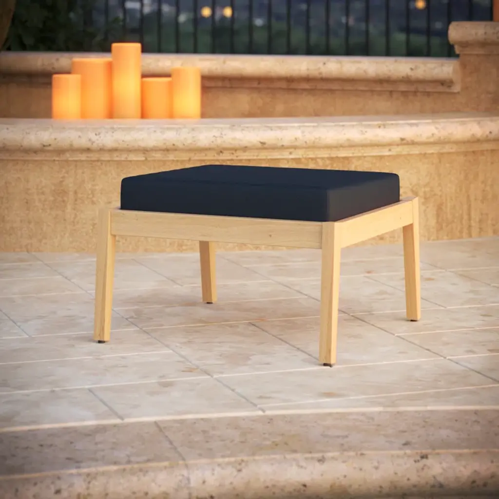 Sunbrella Outdoor 3.5'' Ottoman Seat Cushion