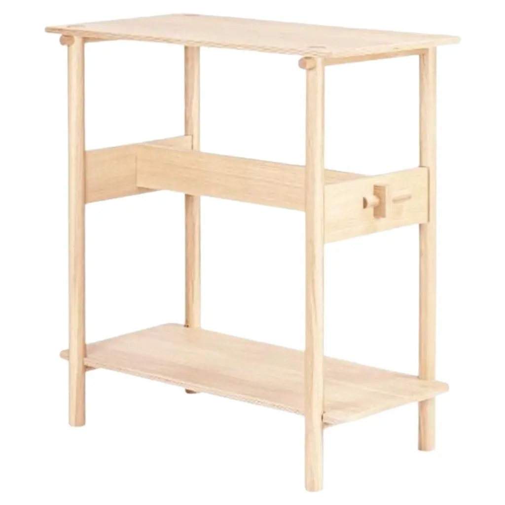 Fem Work Desk, Natural Ash By Made By Choice