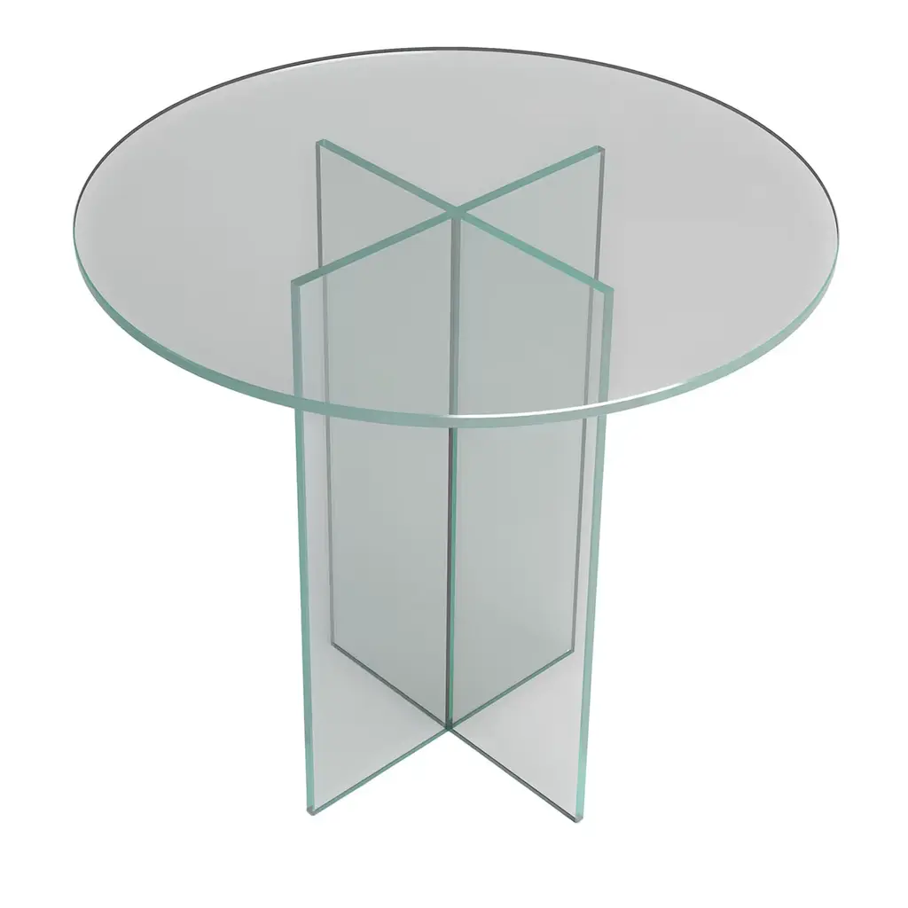 Amami Side Table In Transparent Glass