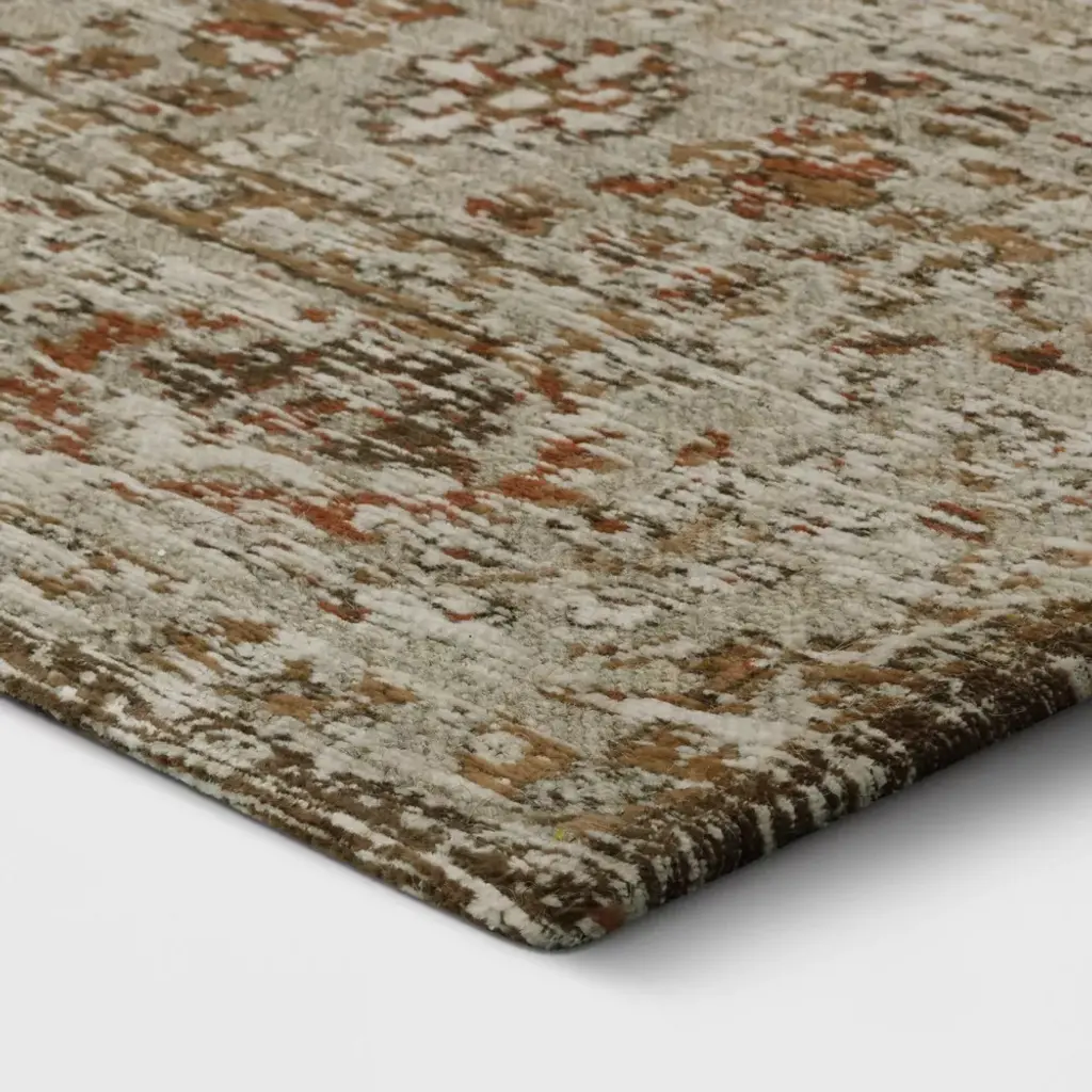 Threshold™ - 5'x7' outlets Oakton Jacquard Chenille Distressed Tapestry Rug Target Brand