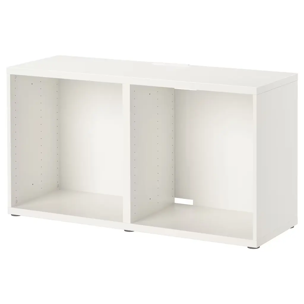 Bestå Tv Unit - White 47 1/4x15 3/4x25 1/4 "