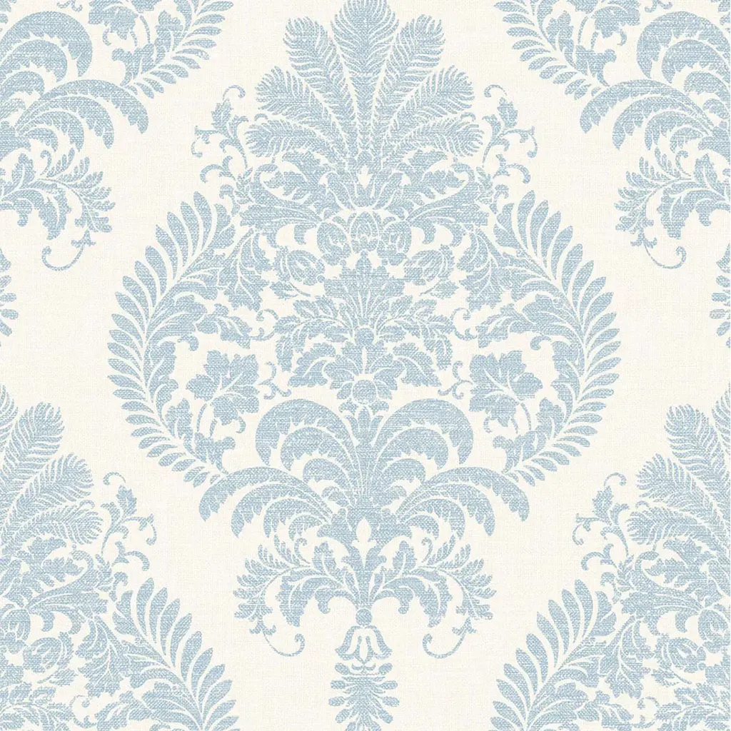 Antigua Damask Luxe Retreat Wallpaper