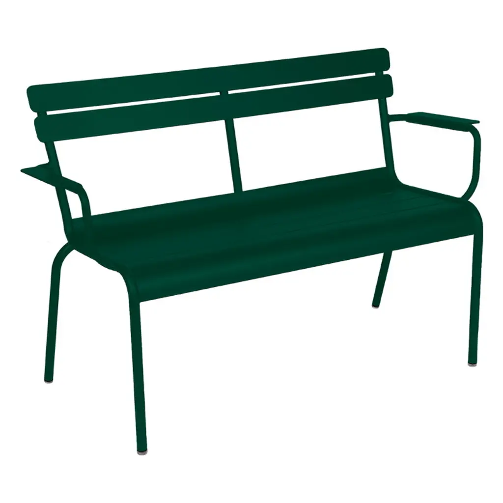 Luxembourg 2-seater Bench, Cedar Green
