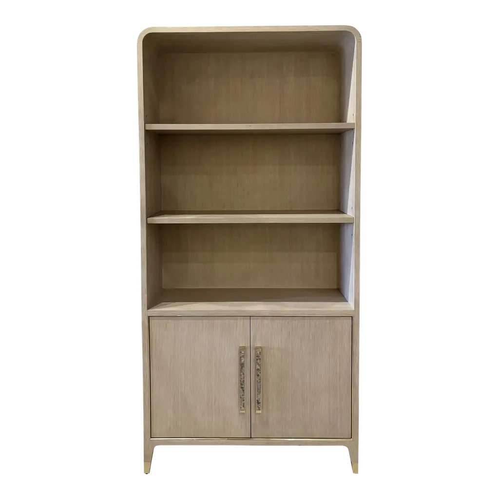 Judith Lieberman For Theodore Alexander Martini Wood Bookcase