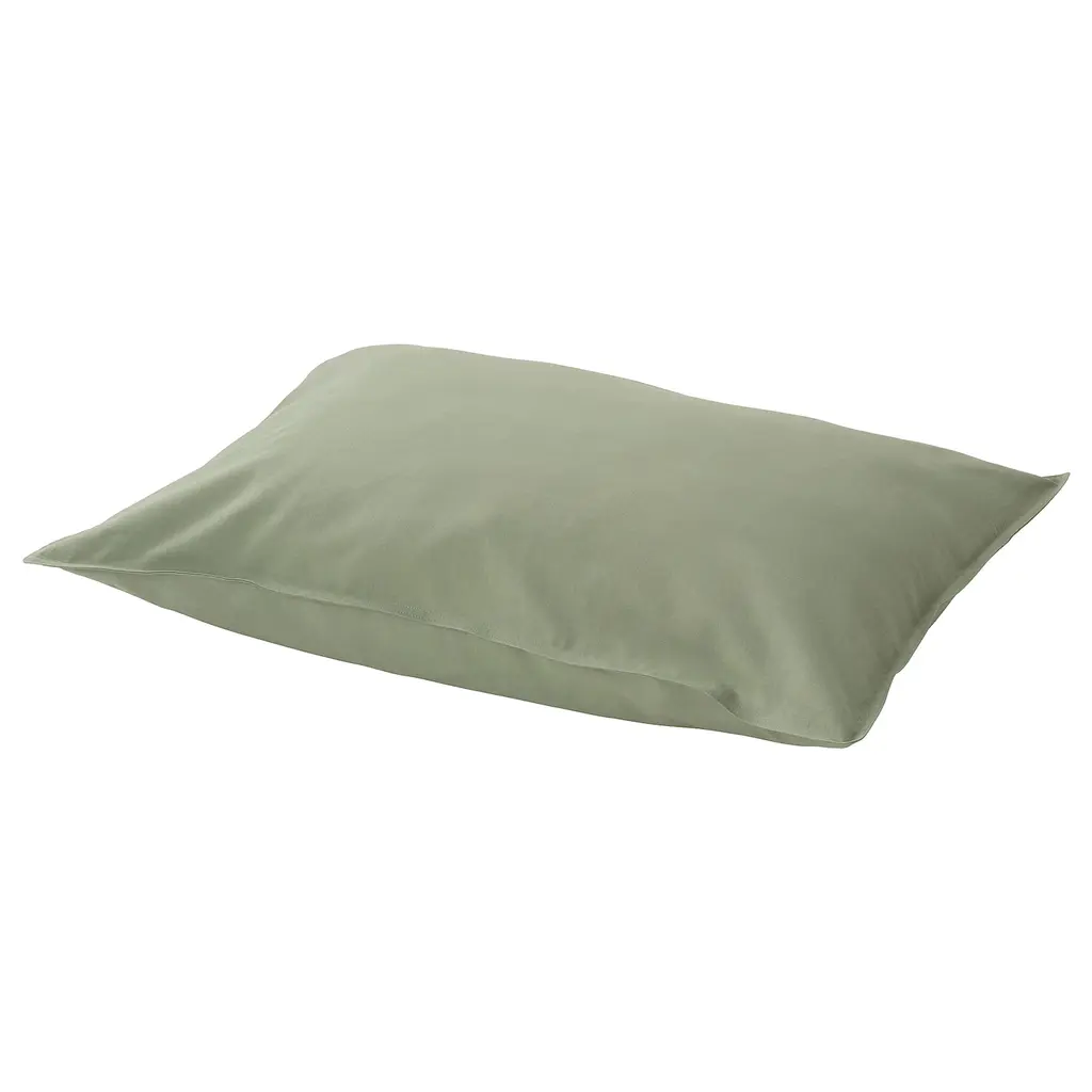 ÄNgslilja Pillowcase - Gray-Green Queen