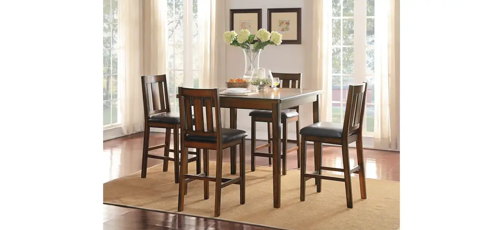 Normand 5-Pc Counter Height Dining Set