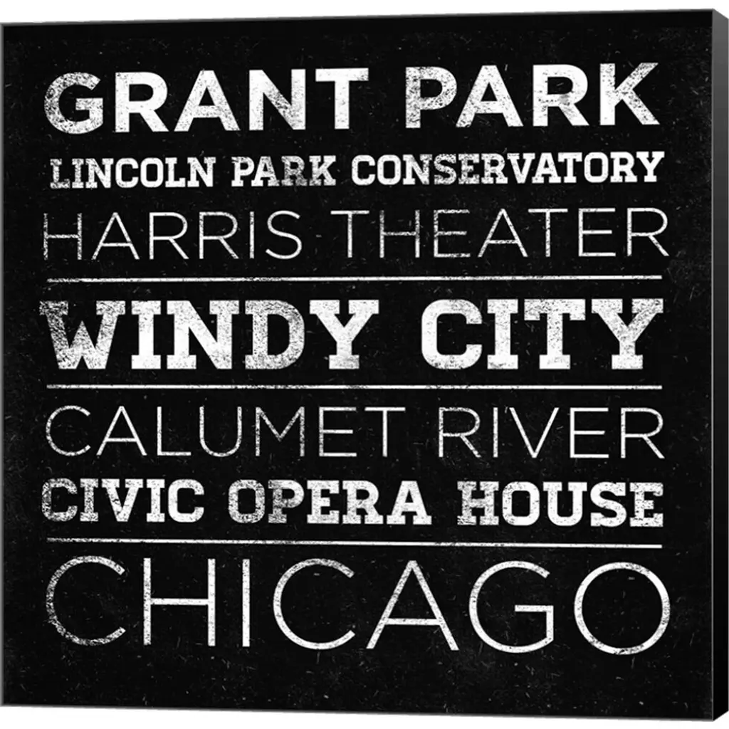 Sd Graphics Studio 'Chi Type Ii' Canvas Art - 12 X 12