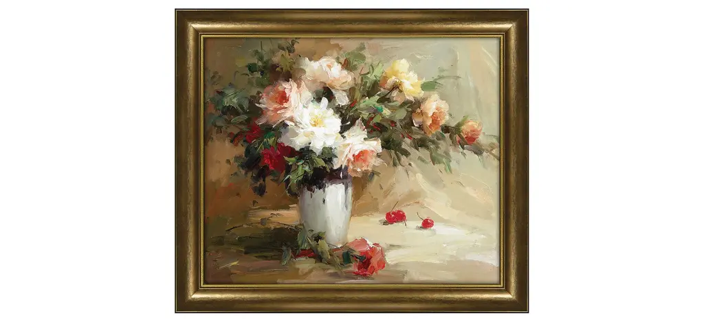 Florist Beauty Canvas Wall Art