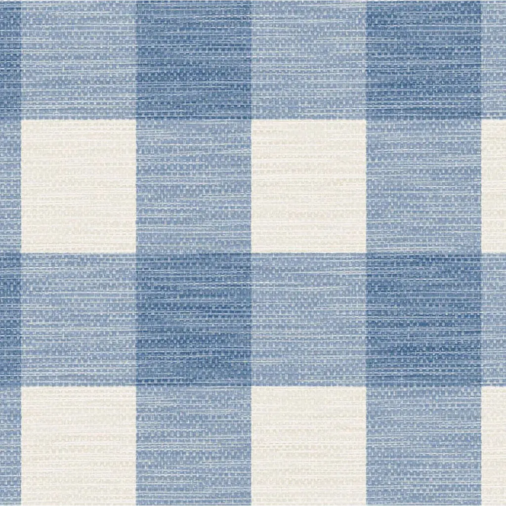Rugby Gingham Luxe Retreat Wallpaper