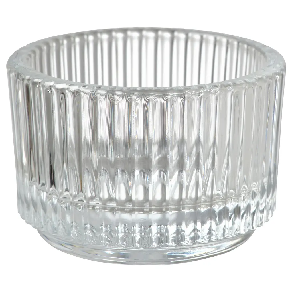 Finsmak Tealight Holder - Clear Glass 1 1⁄2 "