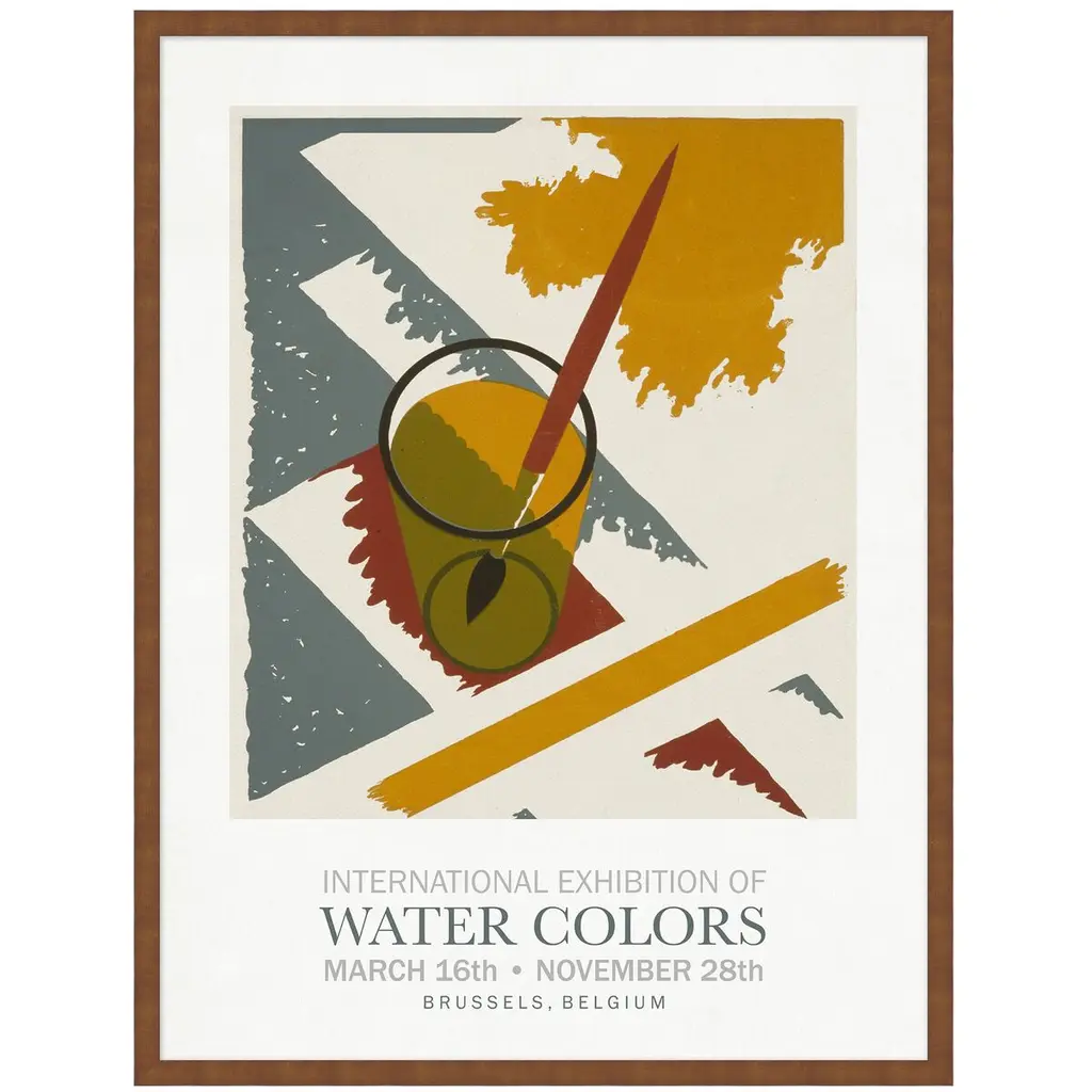 Lillian August, Watercolor Exhibition