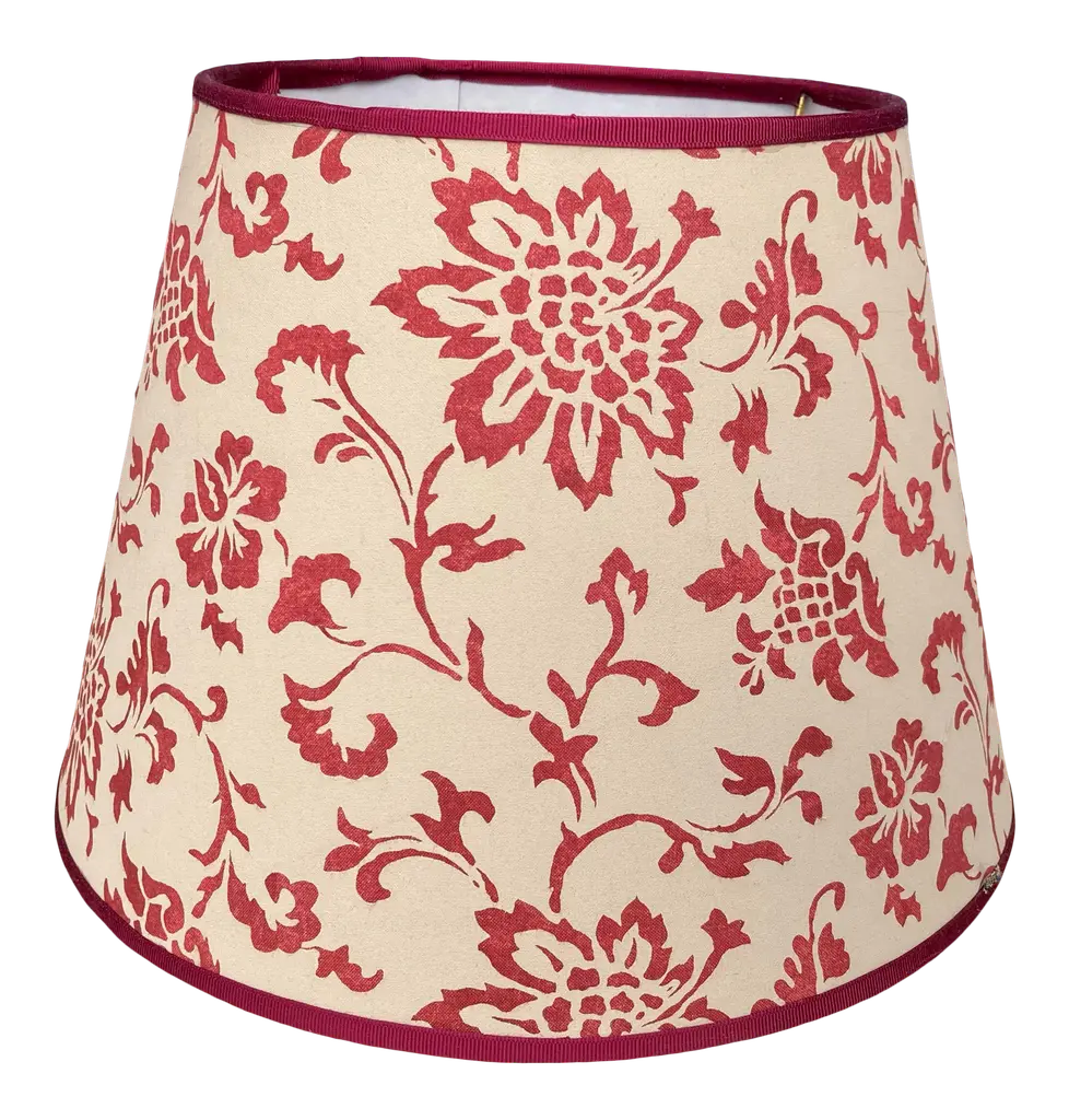 Brunschwig & Fils Floral Print Fabric Lampshade