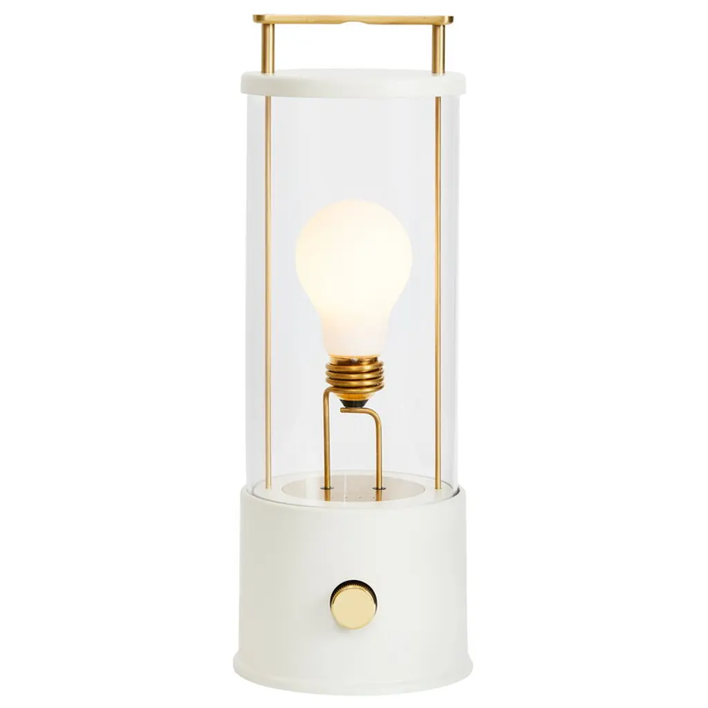 The Muse Portable Lamp, Candlenut White