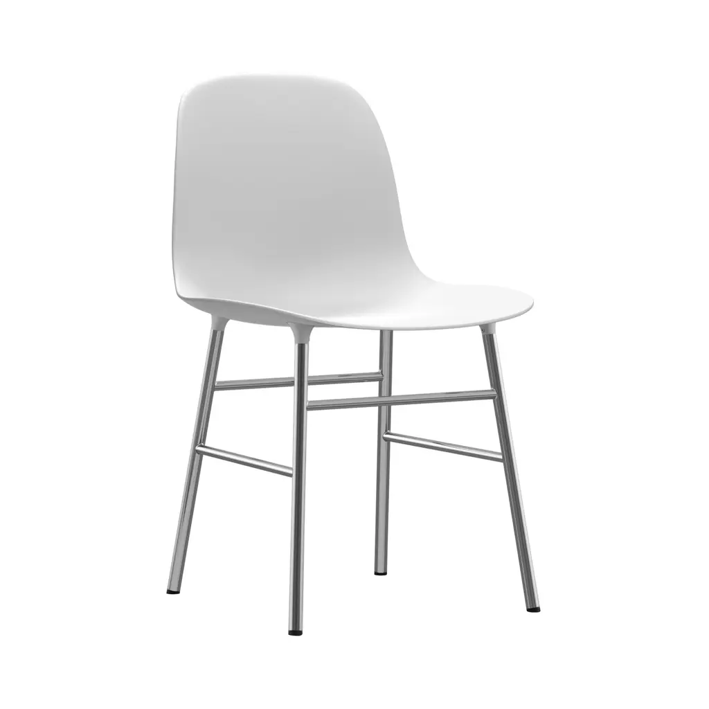 Form Chair: Chrome