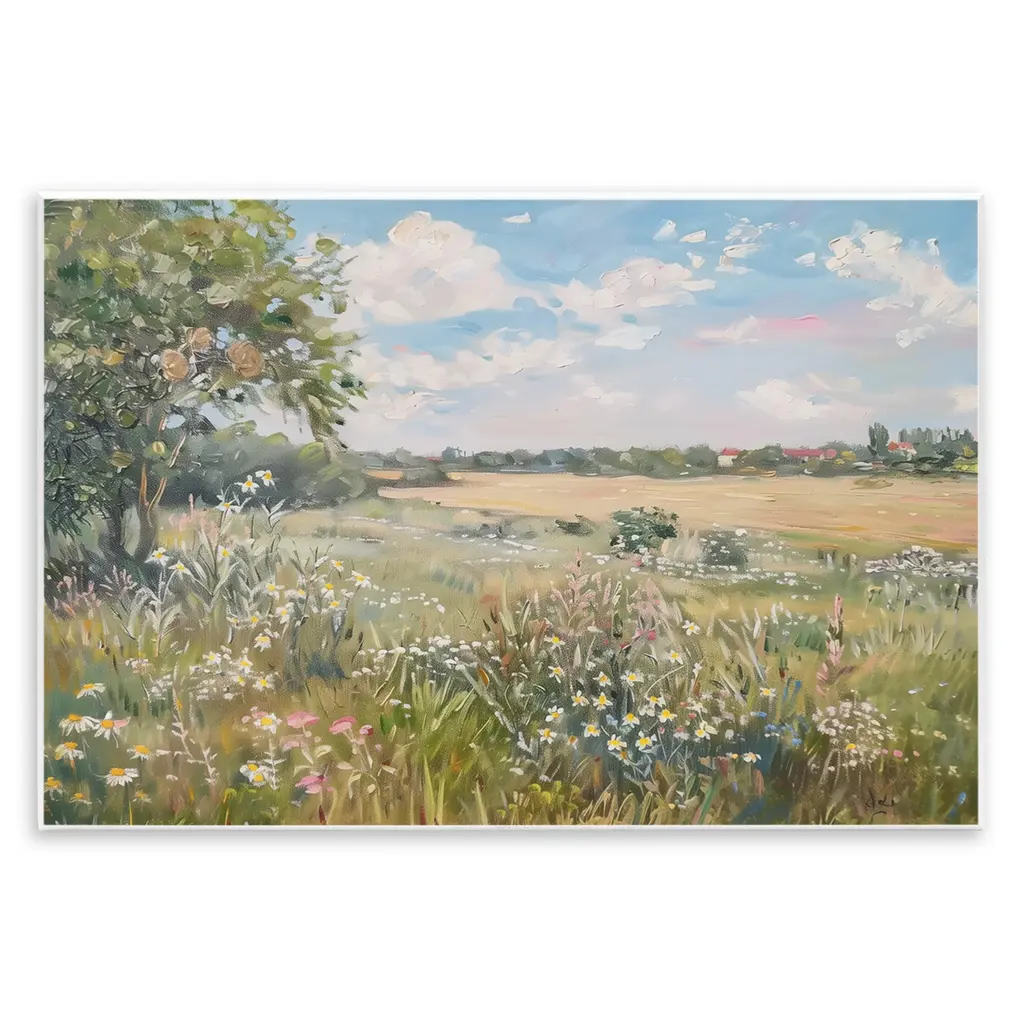 Stupell Vast Wildflower Field Wall Plaque Art Design By Lsr Design Studio - 19 X 13