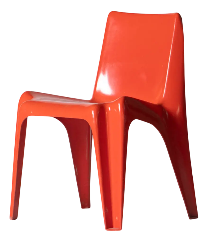 Ba1171 Stackable Chair By Helmut Bätzner For Bofinger, Germany, 1960s