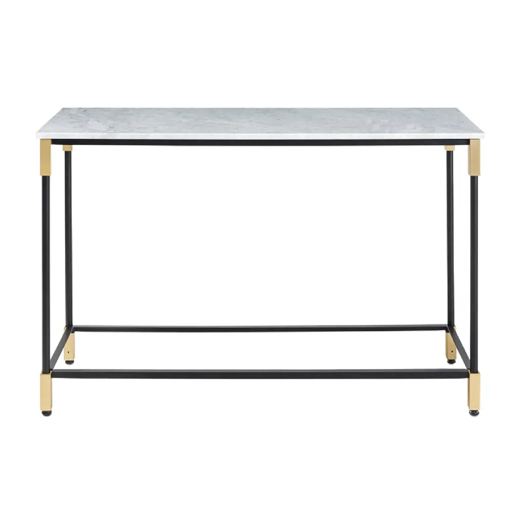Brass Accent Console Table | Arflex Match
