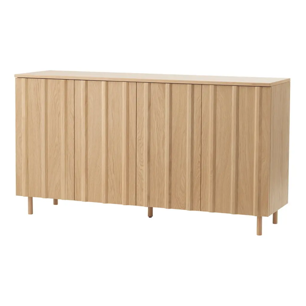 Rib Sideboard, 159 Cm, Oak