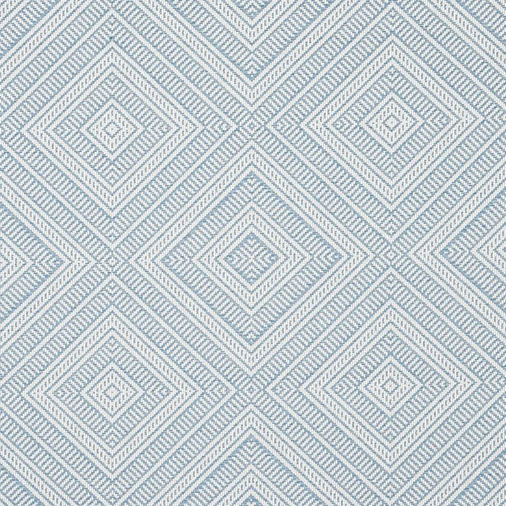 Schumacher Tortola Indoor/outdoor Fabric In Sky