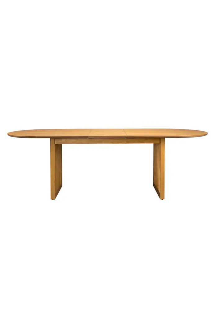 Oval Oak Adjustable Dining Table | Dutchbone Barlet