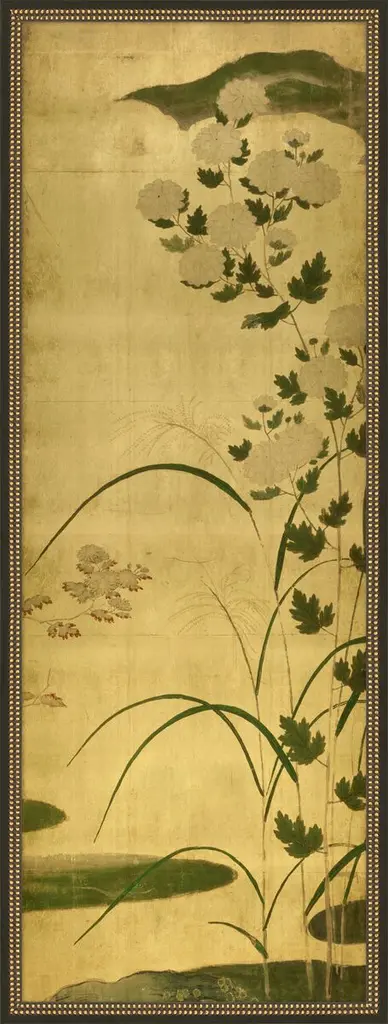The Met, Gilded Garden Chinoiserie 2, 22" X 58"