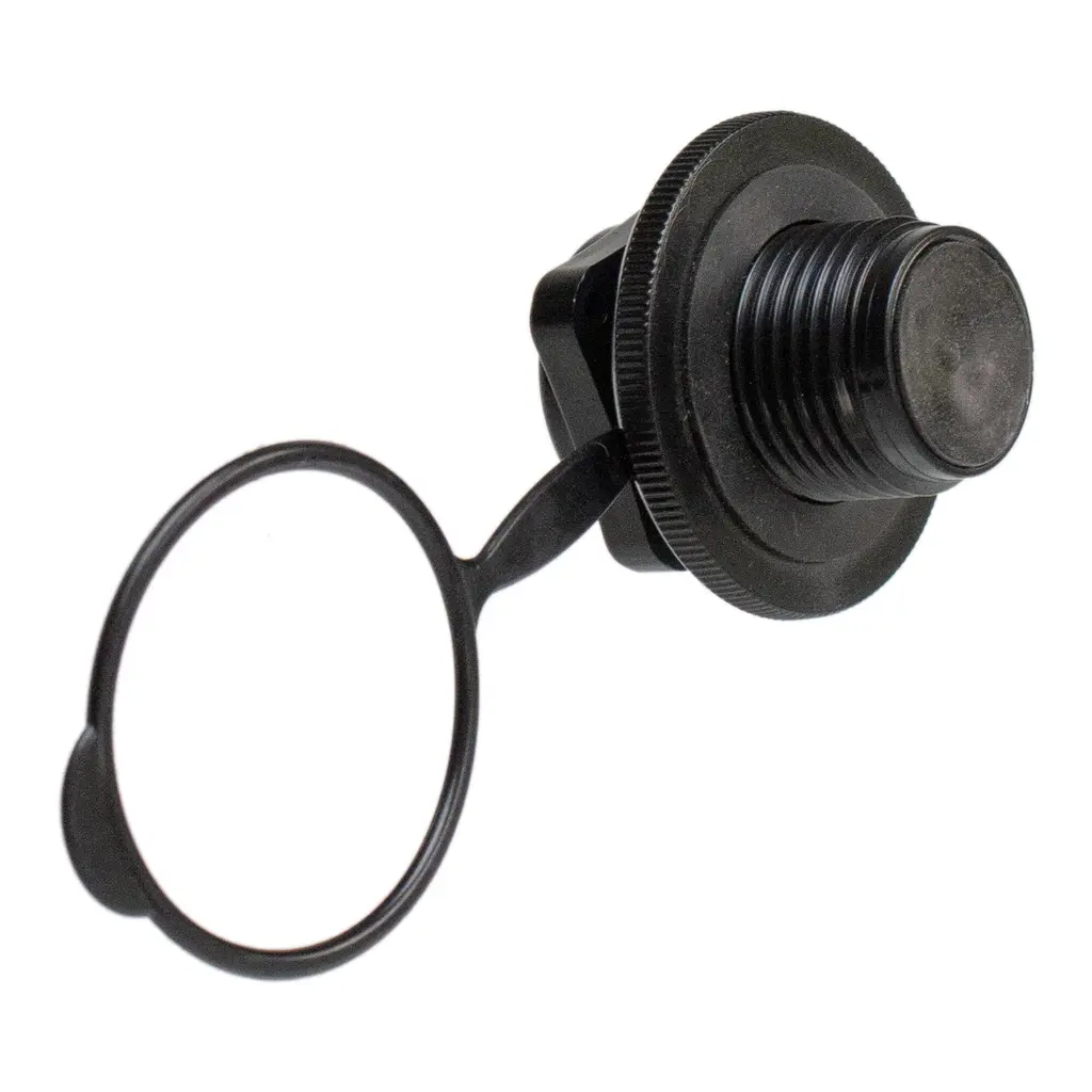 Black Boston Inflation Valve - 1.75" - 1.75"
