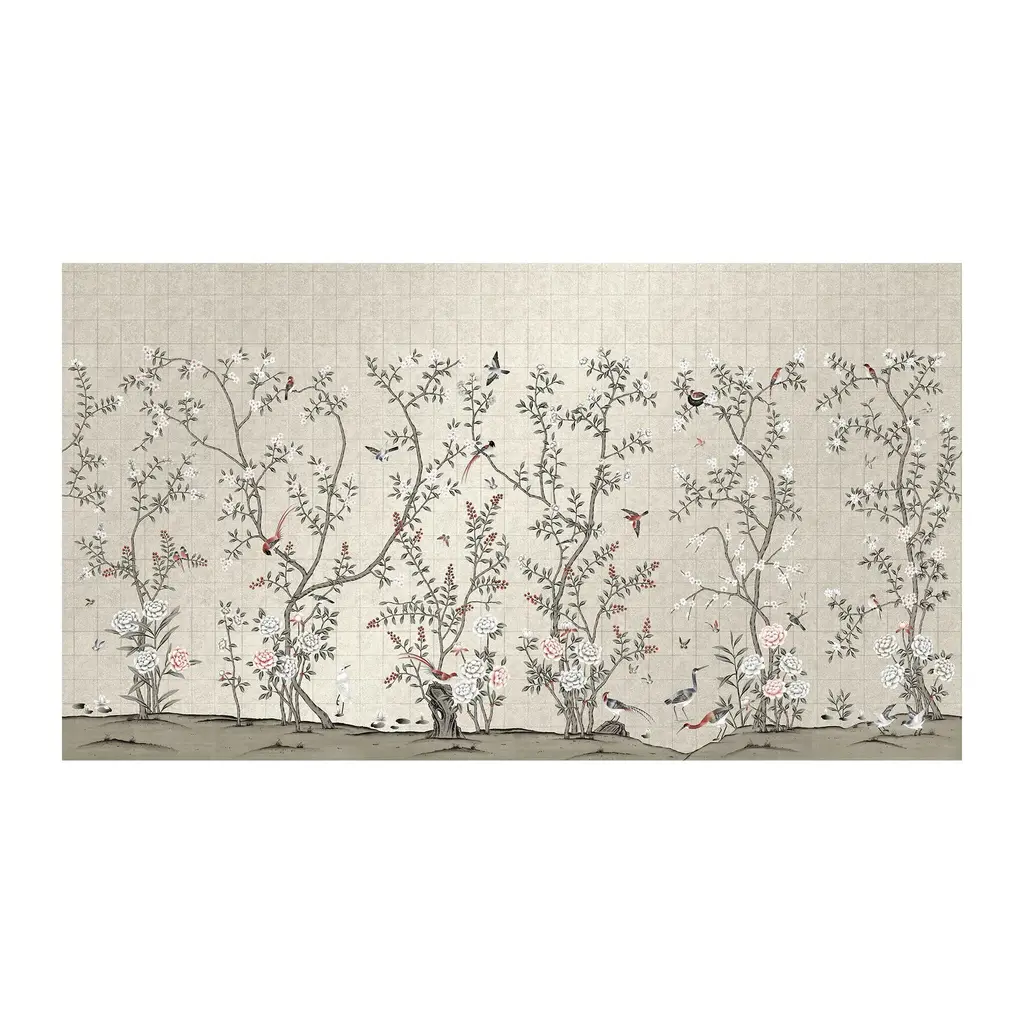 Nanjing Silver Wall Mural