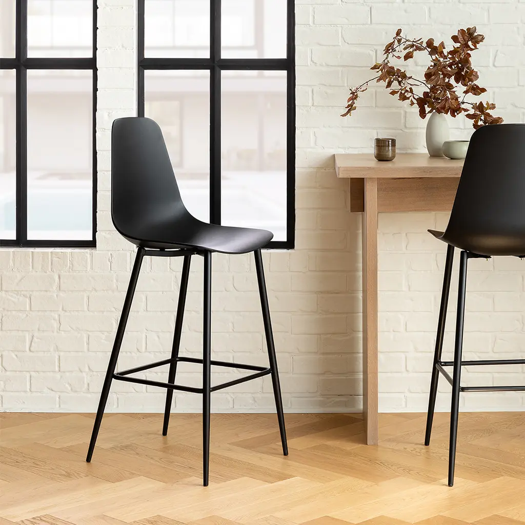 2 Chairs/ Project 62 top -Height Barstool