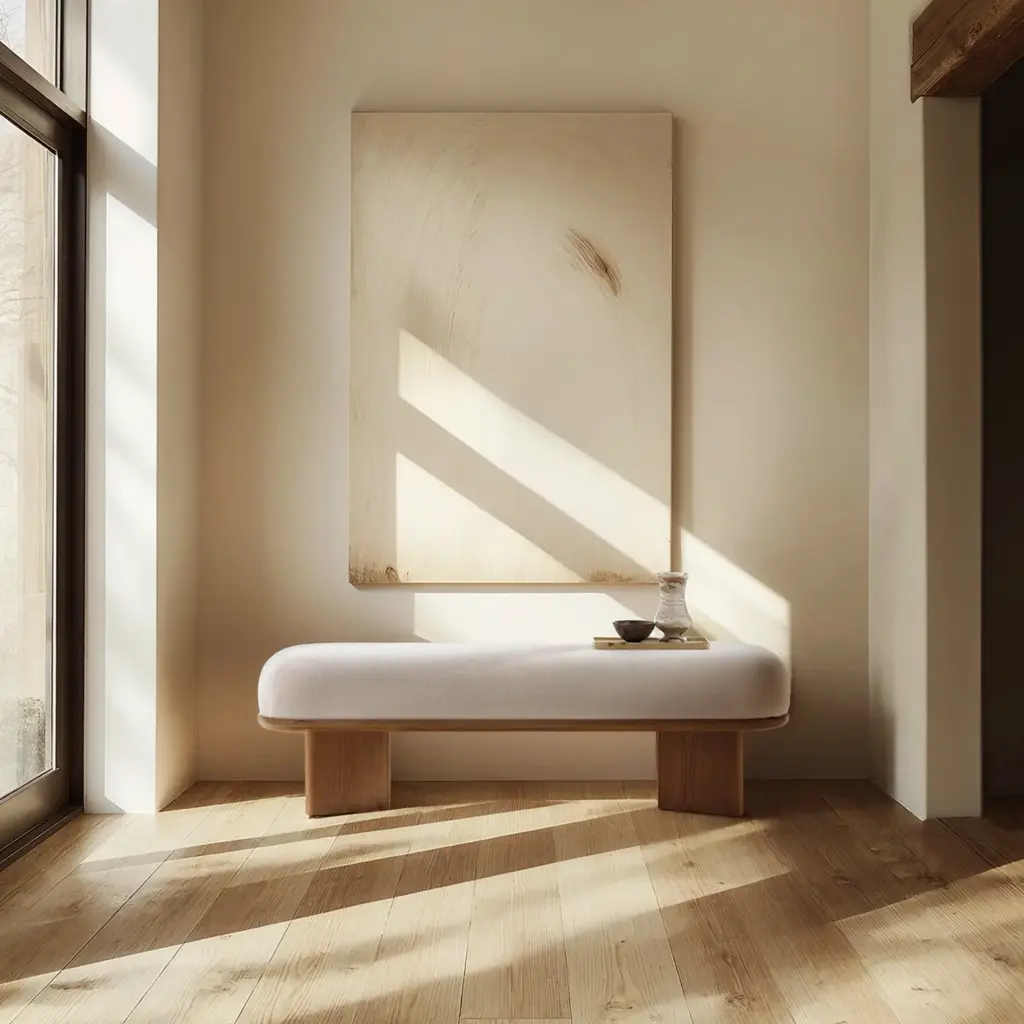 Abbey Performance Bouclé Bench