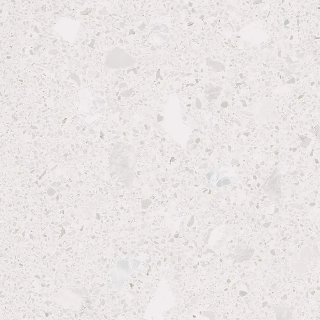 Terrazzo 24" X 24" Porcelain Floor And Wall Tile - White - Case Of 4 (15.5 Sq. Ft.)
